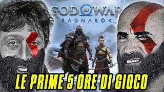 PIERPA e FRANCESCO ci RACCONTANO TUTTO sulle prime 5 ore di GOD OF WAR RAGNAROK [upl. by Alvarez]