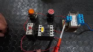 EXPLICACIÓN DEL CIRCUITO DE ENCLAVAMIENTO DE UN CONTACTOR [upl. by Joashus183]