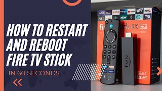 🔥 HOW TO RESTART AND REBOOT FIRESTICK IN 60 SECONDS [upl. by Camala]