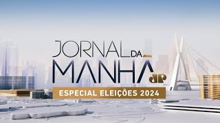 ESPECIAL ELEIÇÕES MUNICIPAIS 1º TURNO  JORNAL DA MANHÃ  061024 [upl. by Akiv]