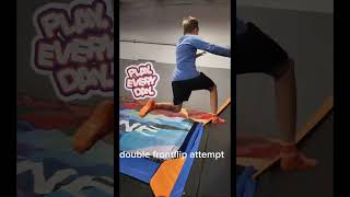 Epic trampoline Session at Dublin CA Trampoline park [upl. by Eecyaj]