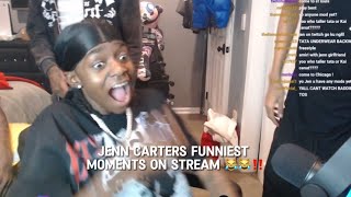 JENN CARTERS FUNNIEST MOMENTS ON TWITCH STREAM 😂😂‼️ [upl. by Jenifer]