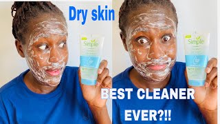 😊HOW TO USE SIMPLE MICELLAR WATER CLEANSER🔥SKINCARE🌹 Best cleanser for Dry skin👏 [upl. by Hgielak]