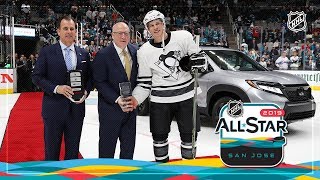 Sidney Crosby takes home the 2019 NHL AllStar MVP [upl. by Esli]