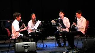 Dvorak Humoresque for Clarinet Quartet [upl. by Yaeger]