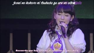 Sugaya Risako Berryz Kobo  Elegant Girl Karaoke  sube spañol [upl. by Einaffit887]