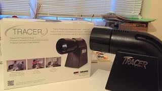 Artograph Tracer Projector Unboxing and Review [upl. by Jamie821]