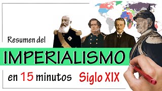 El IMPERIALISMO durante el Siglo XIX  Resumen  El Imperialismo en África y en Asia [upl. by Balliol225]