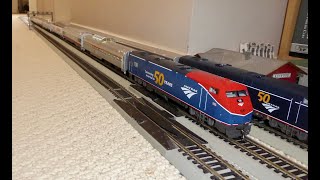 HO scale Amtrak trains Fun with consists part 3 [upl. by Lander]