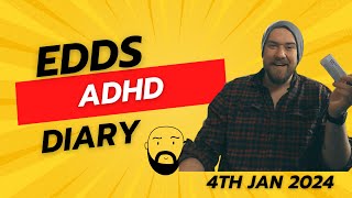 How to SURVIVE your 1st FULL day of ADHD medication amp playing Music  Edds ADHD Diary 4th Jan [upl. by Rodrick268]