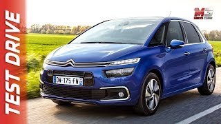 NEW CITROEN C4 SPACETOURER 2018  FIRST TEST DRIVE [upl. by Silvana]