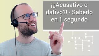 ¿Acusativo O Dativo Saberlo En 1 Segundo 🚀 Con El Truco Instantáneo 🙌 [upl. by Notlit]