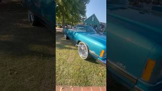 Nasty Blue Donk On Spokes🔥gbodyjuice4016 reaction donks bigblockchevy shorts chevy atl [upl. by Gilberto]