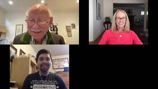 I video chat with Alan Oppenheimer and Melendy Britt [upl. by Lajib]