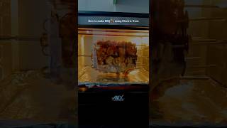 How to make BBQ using oven viralvideo viral trend trending youtubeshorts bbq electricoven [upl. by Grunenwald]