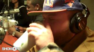 ShowOff Radio  Action Bronson Freestyle [upl. by Ahsieym]