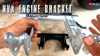 NVX v2 Extand Arm Engine Bracket • Memang Ngam • akujoe [upl. by Shriner]