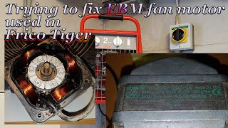 EBMpapst Fan Motor repair Q series does not turn [upl. by Nomyad]