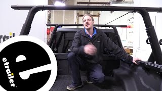 etrailer  Yakima OverHaul HD Adjustable Truck Bed Ladder Rack Installation  2020 Jeep Gladiator [upl. by Starks640]