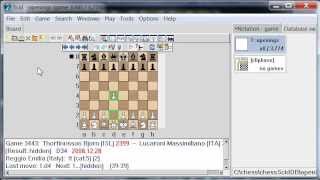 Learn Chess Openings with SCID Database [upl. by Aicilef]