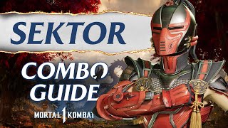 Sektor Combo Guide – Mortal Kombat 1 [upl. by Dal187]