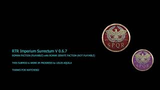 The return of the Roman SenateRTW Remastered submod for quotRTR Imperium Surrectumquot 067part24K [upl. by Babette]