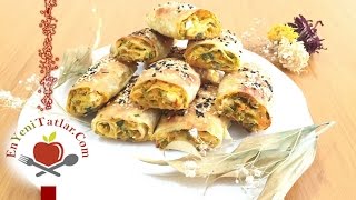 Pırasalı Börek Tarifi  Pırasalı Havuçlu Börek  Hazır Yufkadan Pırasalı Börek Tarifi [upl. by Edivad457]