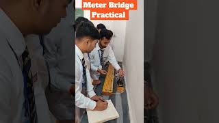 Meter Bridge Practical meterbridge science cgboard sciencefacts fun shorts viral [upl. by Maire]