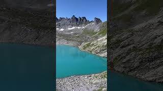 Lake on top Pizol Swiss 🇨🇭 [upl. by Chapland822]