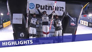 Perrine Laffont back to winning ways in Deer Valley Moguls Highlights [upl. by Analaj426]