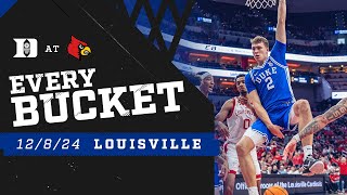 Duke 76 Louisville 65  Every Bucket 12824 [upl. by Dwayne95]