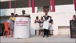 Model Speech on Practice makes a man perfect by Noor Fatima RAV Public School [upl. by Wells545]