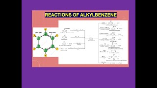 ALKYLBENZENE REACTIONS HALOGENATION NITRATION AND OXIDATION [upl. by Hareema]