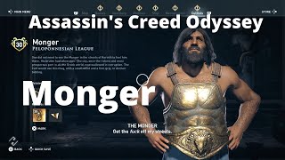 Assassins Creed Odyssey Monger Down Main Monger Peloponnesian League Cultist Korinthia [upl. by Devland]