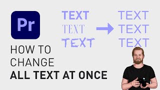 How to change all text at once [upl. by Jorgan]