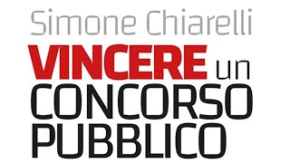 Simone Chiarelli legge VINCERE UN CONCORSO PUBBLICO [upl. by Auqenes]