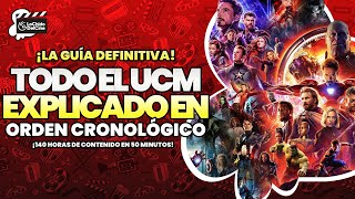 Te EXPLICO todo el Universo de MARVEL en ORDEN CRONOLÓGICO  ACTUALIZADO 2023  Lo Chido del Cine [upl. by Reifnnej]