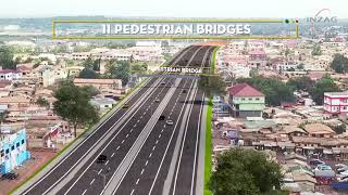 Inzag  Upgrade of Eastern Corridor Road Ghana [upl. by Limber]