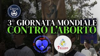 3° Giornata Mondiale contro laborto [upl. by Aivul]