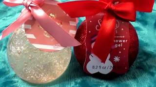 SimplePleasures Snow Flurries scented shower gel Ornaments [upl. by Naihs544]