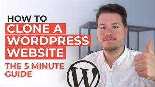 How to Clone an Entire WordPress Site to a New Host using Duplicator [upl. by Whitcher]