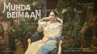 Munda Beimaan Official Video  Shatakshi Sharma  Five Diamonds  Latest Punjabi Song 2024 [upl. by Arit]