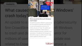 csagentsys blue screen  blue screen error crowdstrike  crowdstrike outage fix trending TASYT [upl. by Charmine]