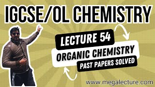 O Level iGCSE  Live Class 54  Organic Chemistry  Past Papers Solved  92 323 509 4443 [upl. by Ertha]