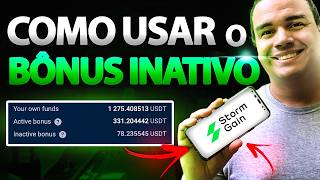 COMO USAR BÔNUS INATIVO STORMGAIN e GANHAR 30 [upl. by Verne]