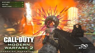 Modern Warfare 2 Remastered ALL CHEATS Gameplay  MW2 Remastered All 21 Intel Cheats amp Mods Showcase [upl. by Loats]