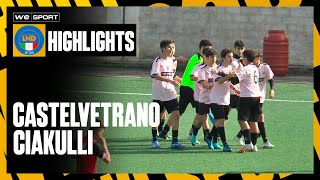 Castelvetrano Selinunte vs Calcio Ciakulli U15 Élite  Sicilia  Girone A [upl. by Sevein]