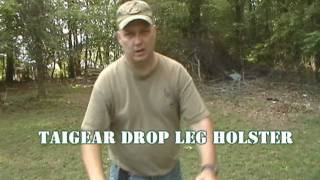 TaiGear Drop Leg Holster Review [upl. by Acceber]