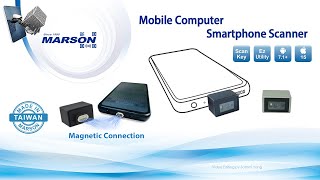 MobileComputer SmartphoneScanner with Magnetic Connector Design  Unbreakable Performance [upl. by Rosenblast]