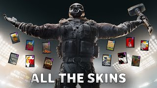 Every Seasonal Skin Since Operation Black Ice  Rainbow Six Siege [upl. by Graubert487]